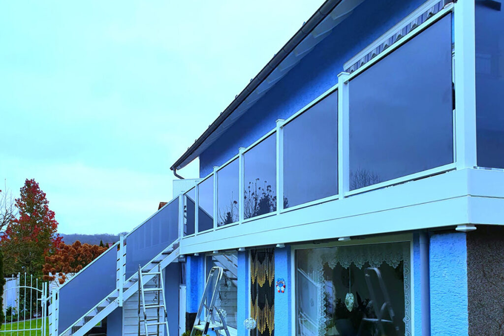 Balkongeländer Modell Compact V