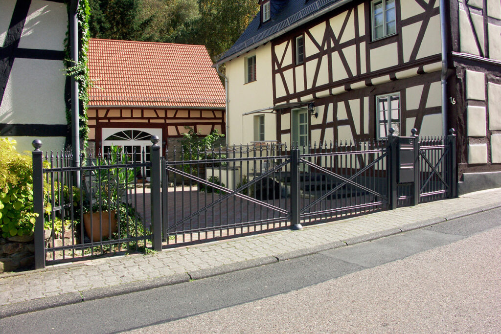Zaun Modell Prag