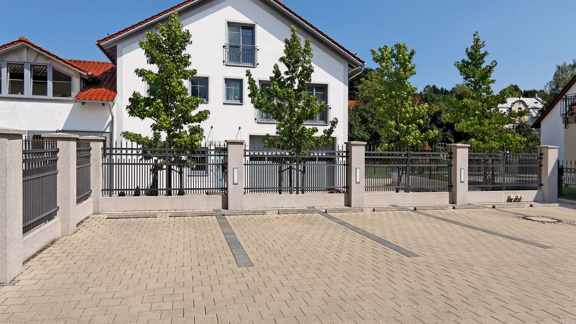 Zaun Modell Prag